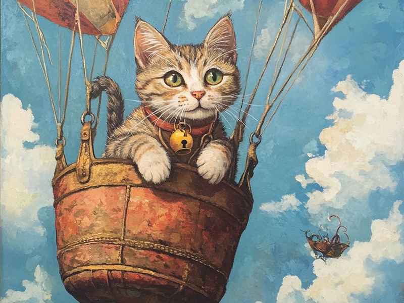 童话故事一只想飞的猫用四个字来、一只想飞的猫包含了哪四个故事 童话故事一只想飞的猫用四个字来、一只想飞的猫包含了哪四个故事