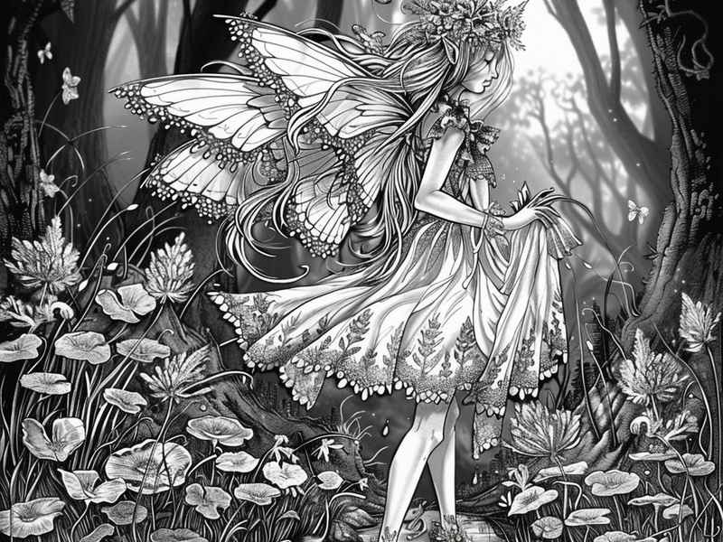 森林童话绘画模板(森林童话绘画模板怎么画) 森林童话绘画模板(森林童话绘画模板怎么画)