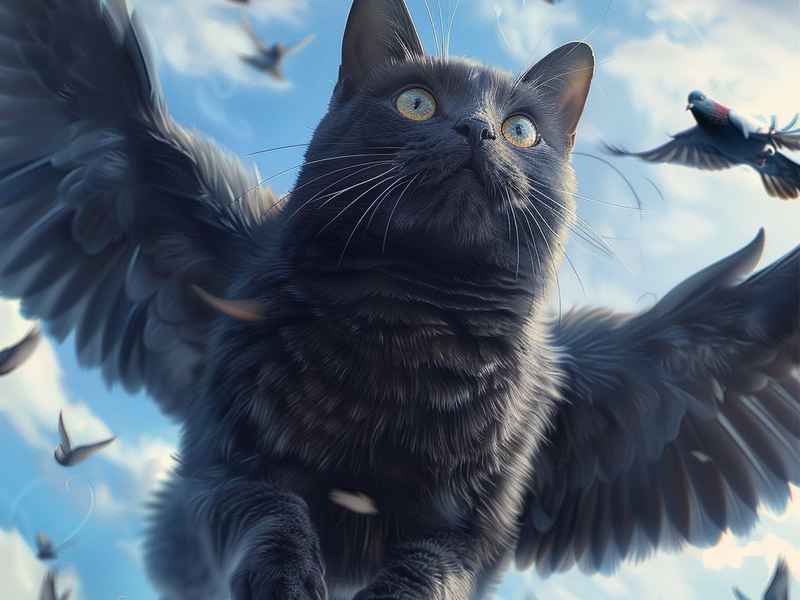 童话故事一只想飞的猫(一只想飞的猫的童话) 童话故事一只想飞的猫(一只想飞的猫的童话)