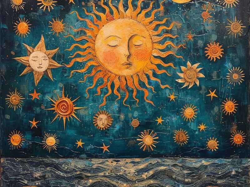 太阳月亮星星故事书（太阳月亮和星星绘本故事）