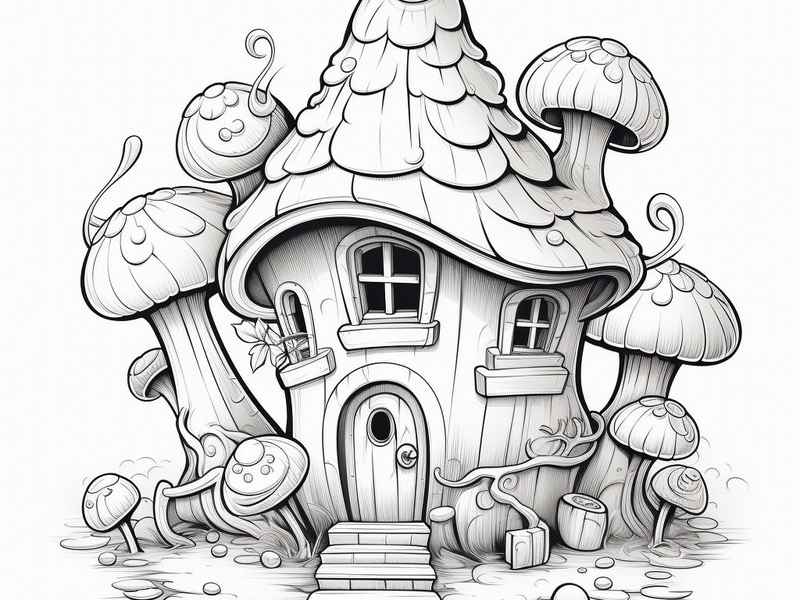 童话房子简笔画,童话小房子简笔画 童话房子简笔画,童话小房子简笔画