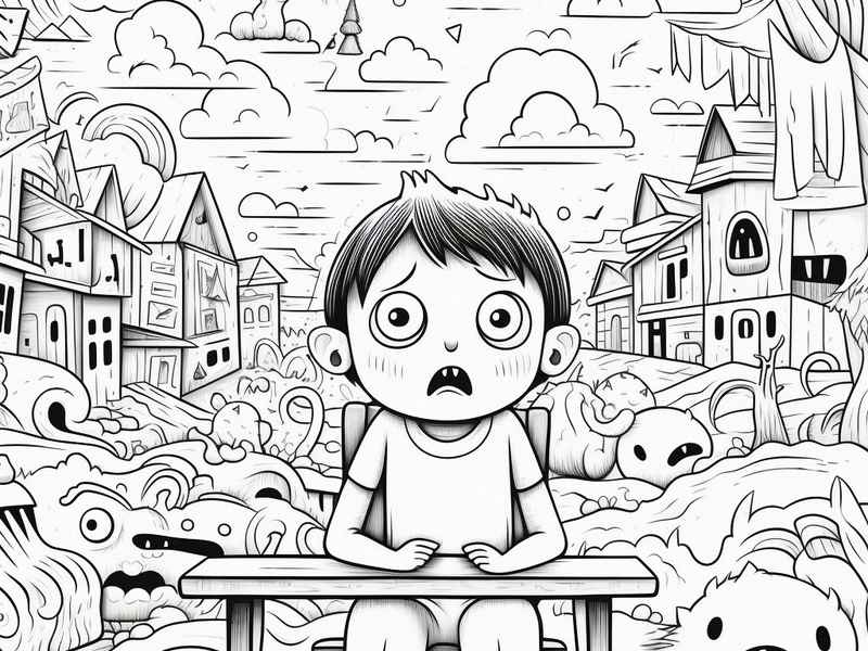 丧尸小孩童话故事，丧尸小孩绘本故事