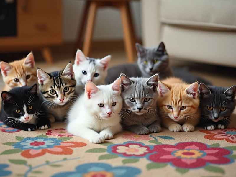 十只小花猫的故事，十只小花猫的故事图片