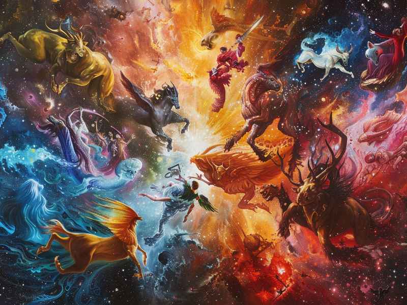 十二星座的故事绘本，十二星座的故事绘本图片