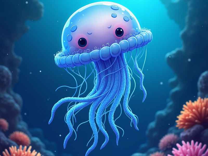 水母童话故事(水母故事绘本) 水母童话故事(水母故事绘本)