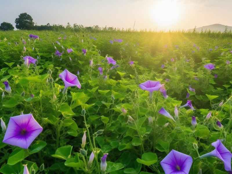 牵牛花的小故事，牵牛花的小朋友们故事