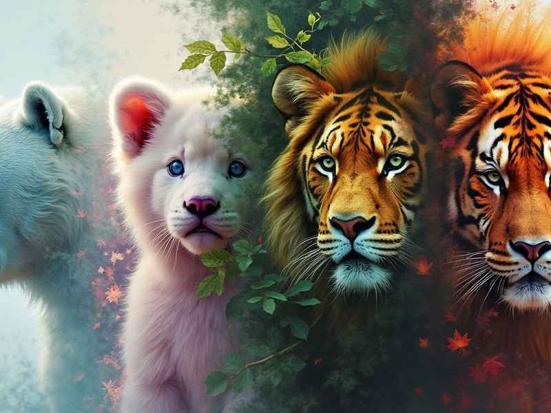 四种动物的故事;四种动物的故事简短 四种动物的故事;四种动物的故事简短