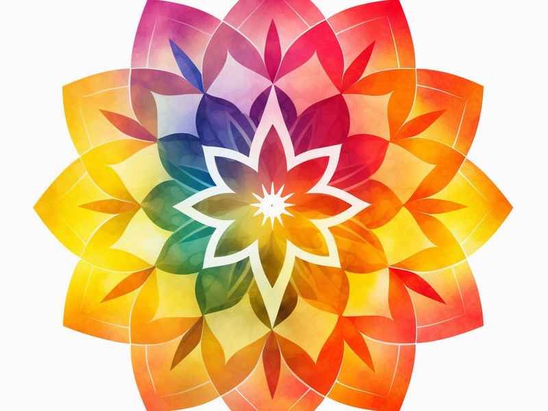 神奇的七色花简笔画 - 神奇的七色花简笔画怎么画 神奇的七色花简笔画 - 神奇的七色花简笔画怎么画