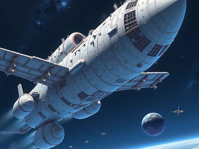 太空宇宙飞船童话故事作文（太空宇宙飞船的作文）