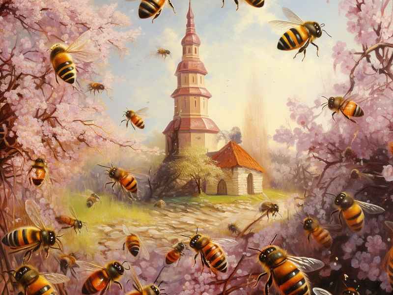 童话故事《蜜蜂》,蜜蜂的故事 童话故事《蜜蜂》,蜜蜂的故事