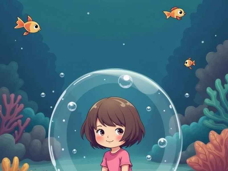 泡泡里的童话故事，泡泡里的小鱼故事