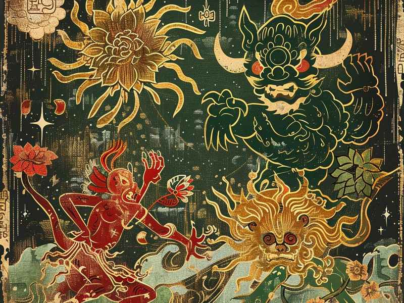 童话故事刑天；中国古代神话刑天的故事