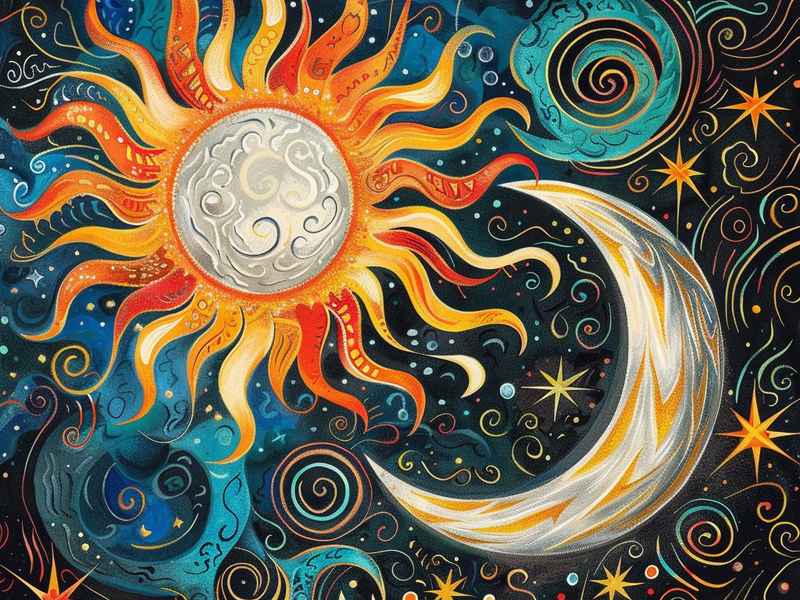 太阳月亮星星地球童话故事 月亮星星太阳的故事