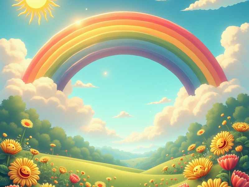 太阳与彩虹童话故事（太阳和彩虹的故事明白了什么道理）