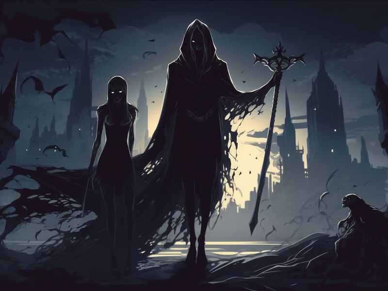死神与少女的童话故事，死神和少女的故事