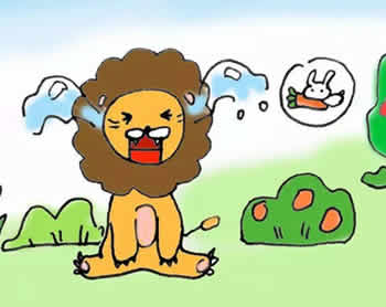 小兔子-两手空空的狮子