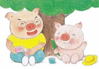 打针故事-怕打针的小猪胖胖