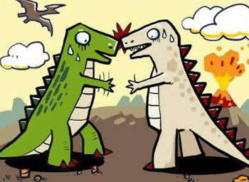 霸王龙-霸王龙和小雷龙的故事